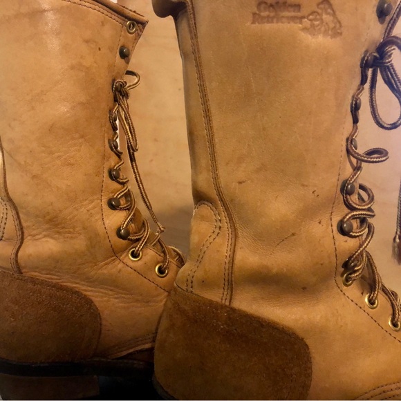 Golden Retriever Romantic Western Lace Up Boots - Picture 9 of 9
